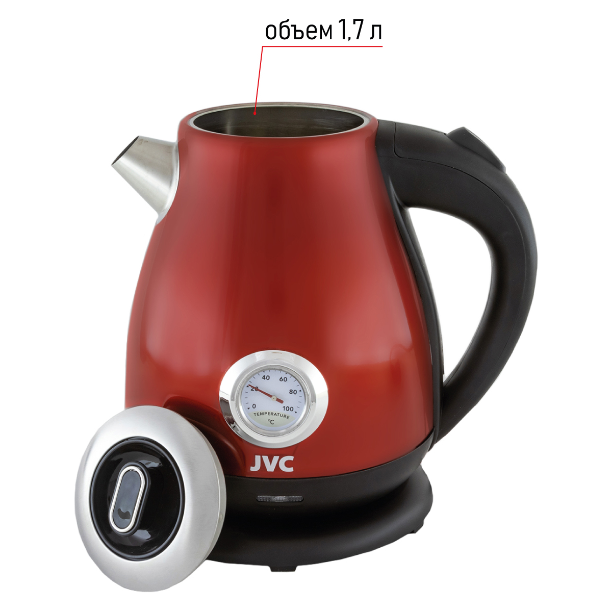 JVC JK-KE1717 red